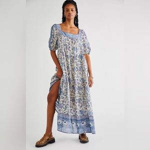 NWT XS Spell and the Gypsy Folk Song gown dress square neck